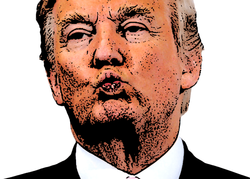 Donald Trump cartoon