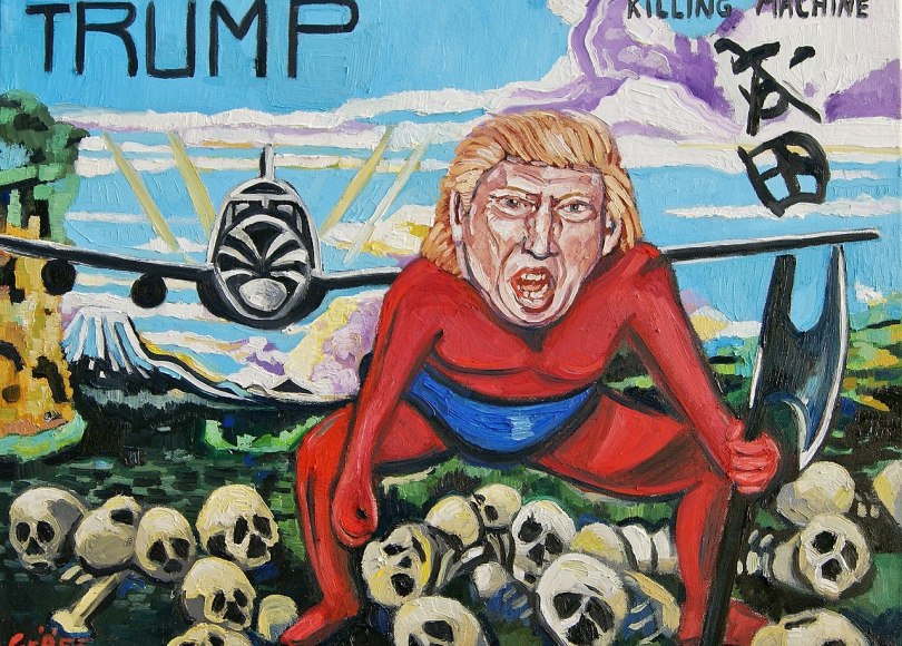 Anti-Trump art